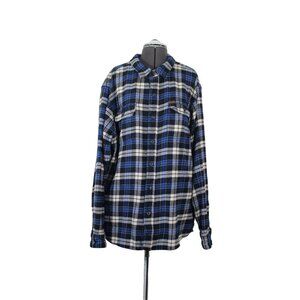 Orvis Big Bear Flannel Shirt Jacket Men’s Size XXL Plaid Heavyweight‎ Button